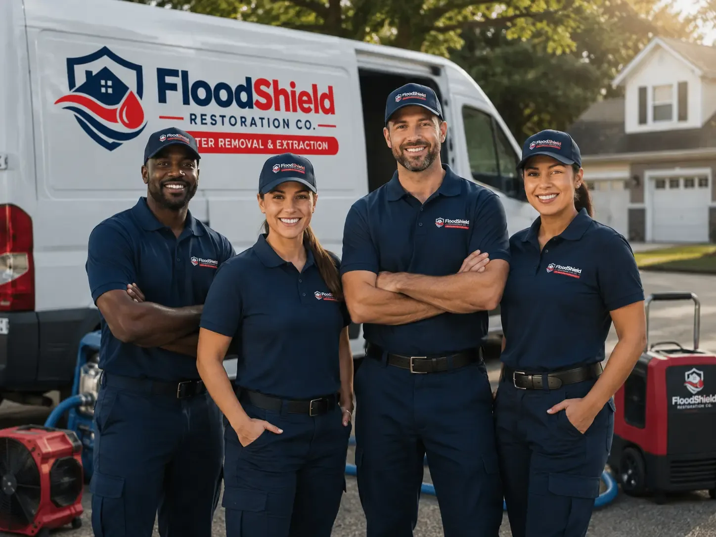 Flood Damage Restoration company in New Waverly, IN